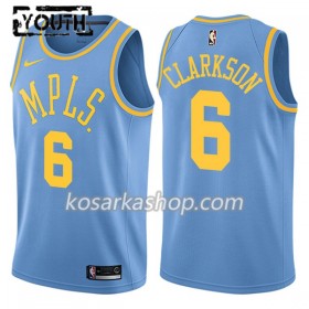 Dres Los Angeles Lakers Jordan Clarkson 6 Nike Hardwood Classics Swingman - Dječji